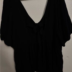 Chic Black Women's Blouse